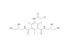 промежуточный продукт йодистого спирта (последовательная группа) N, N '- бис (2,3 - дигидроксипропил) - 5 - (ацетиламин) - 2,4,6 - трииод дибензодиамида